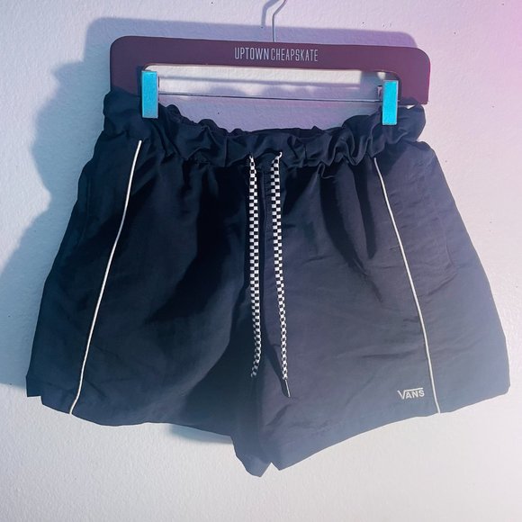 Vans Shorts | Vans Small Shorts. Like New. Classic. White. Black and Checker - Picture 2 of 3